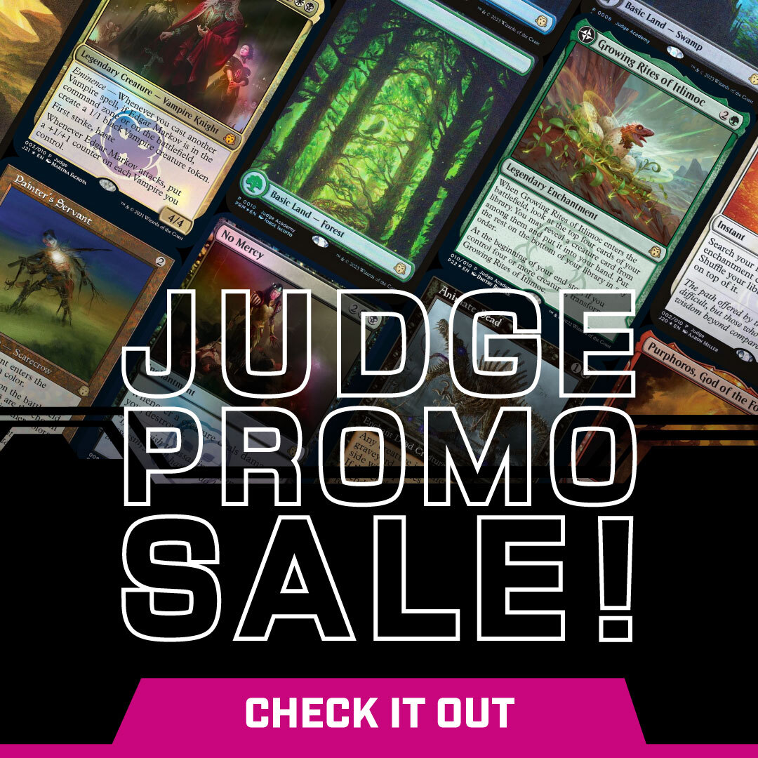 Judge Promo Sale - Magic: the Gathering
